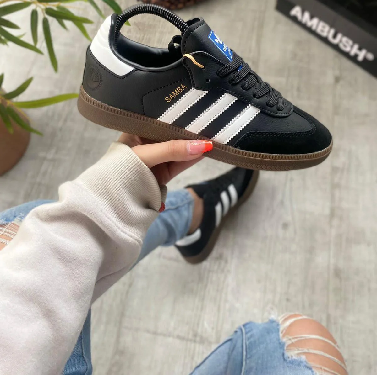  Adidas Samba Black