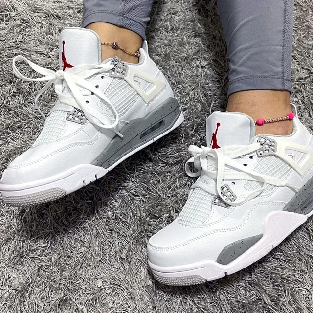 Air Jordan 4 Off White Blanco