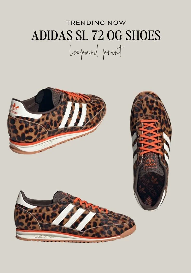 Adidas SL 72 OG SHOES leopard print