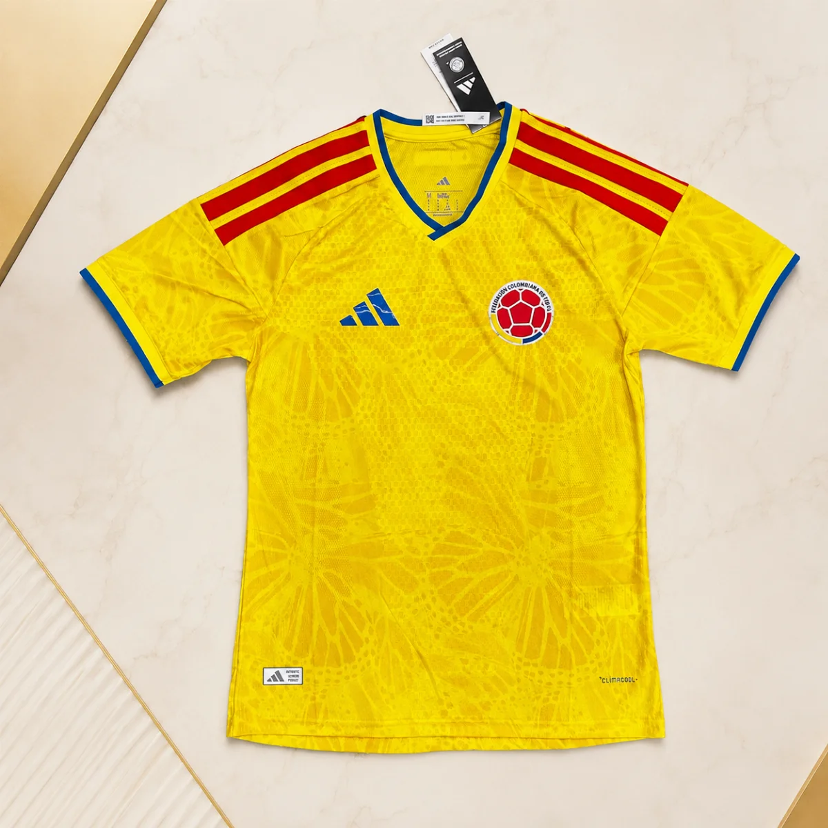 Camiseta Colombia versión jugador hombre 